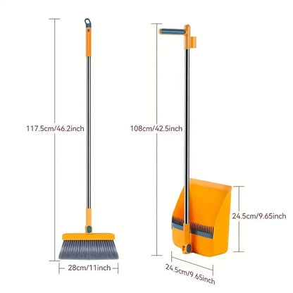 Pet Hair Removal Broom & Dustpan Set™