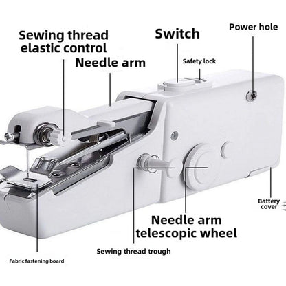 Sew Easy™ Handheld Mini Sewing Machine™
